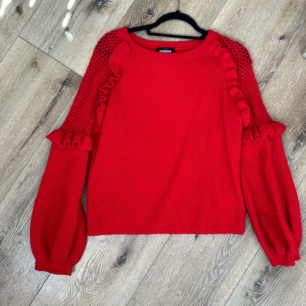 Red sweater